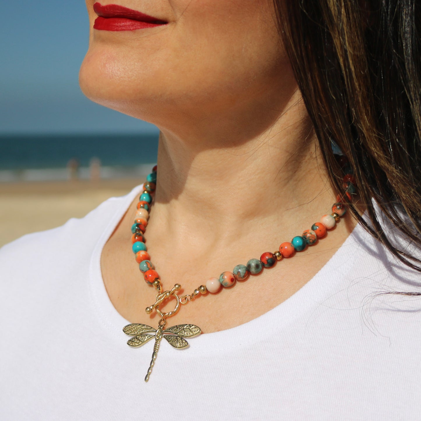Collar Libélula