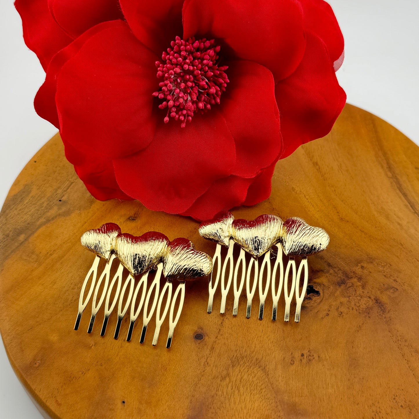 Pack Peinecillos Corazones