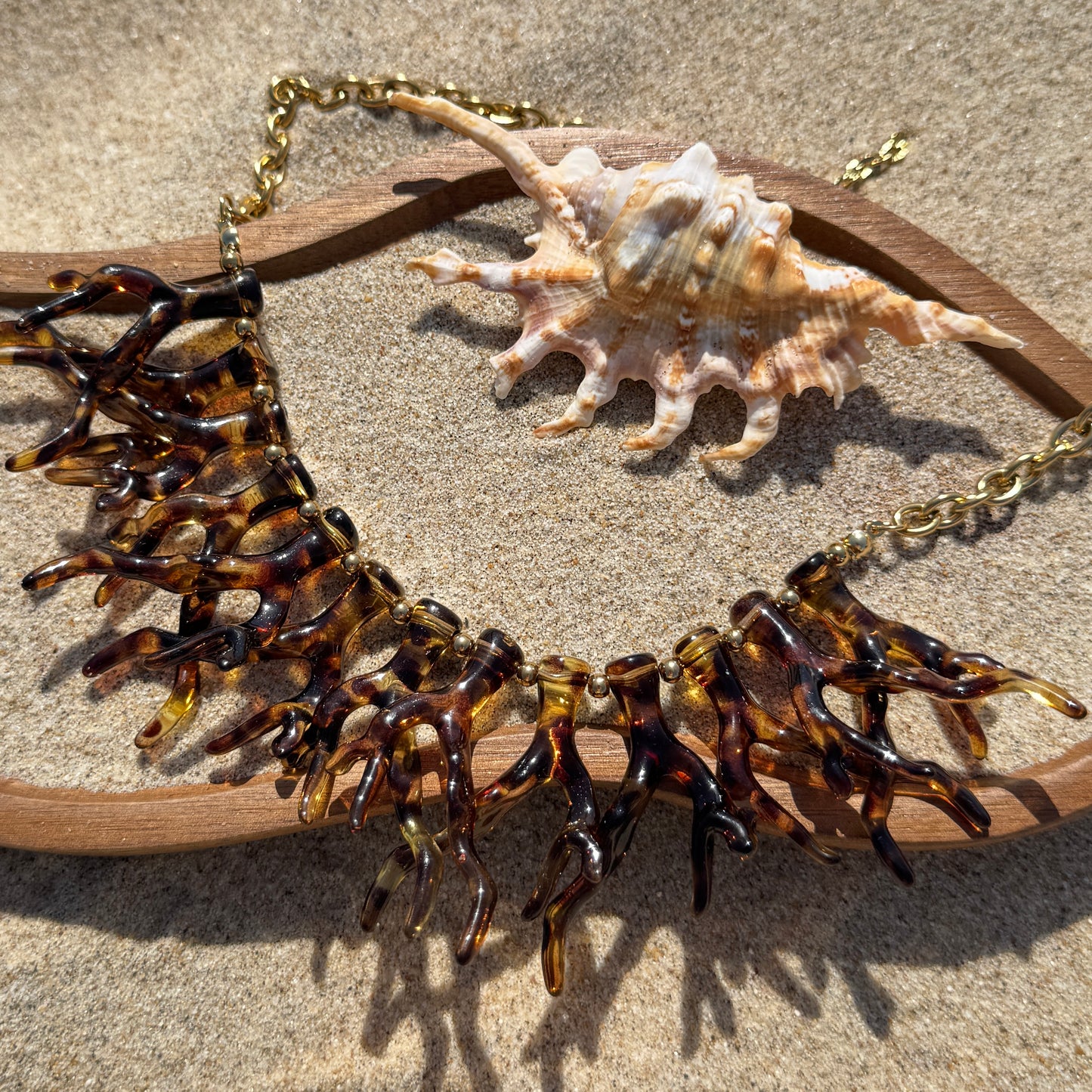 Collar Corales Carey