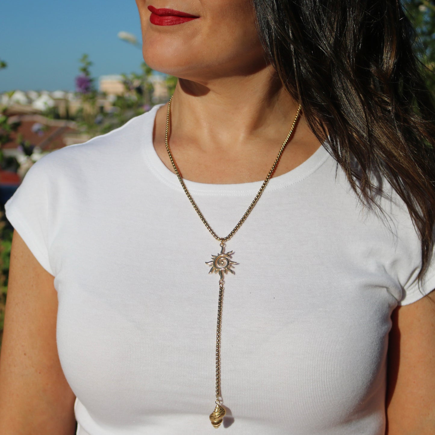 Collar Caracola del Sol