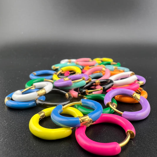 colored hoops