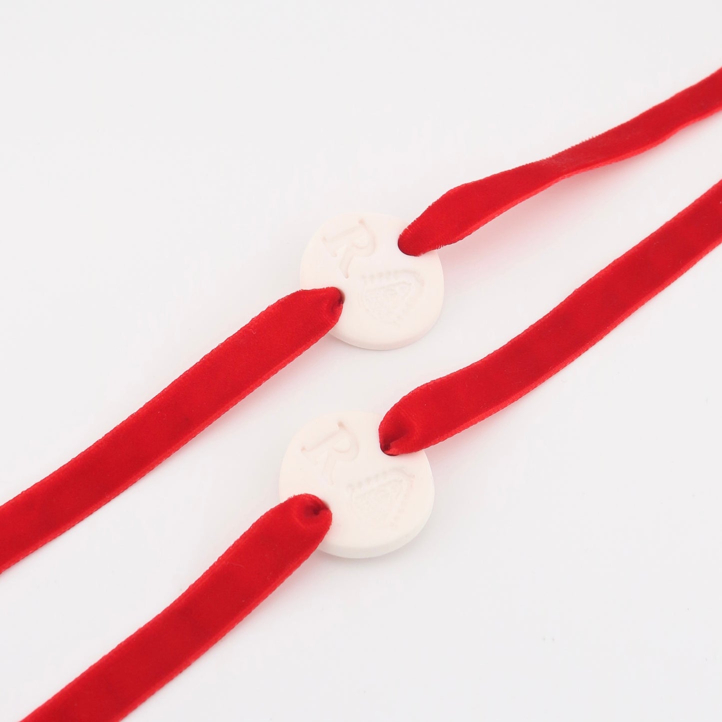 Pulsera Terciopelo Rojo