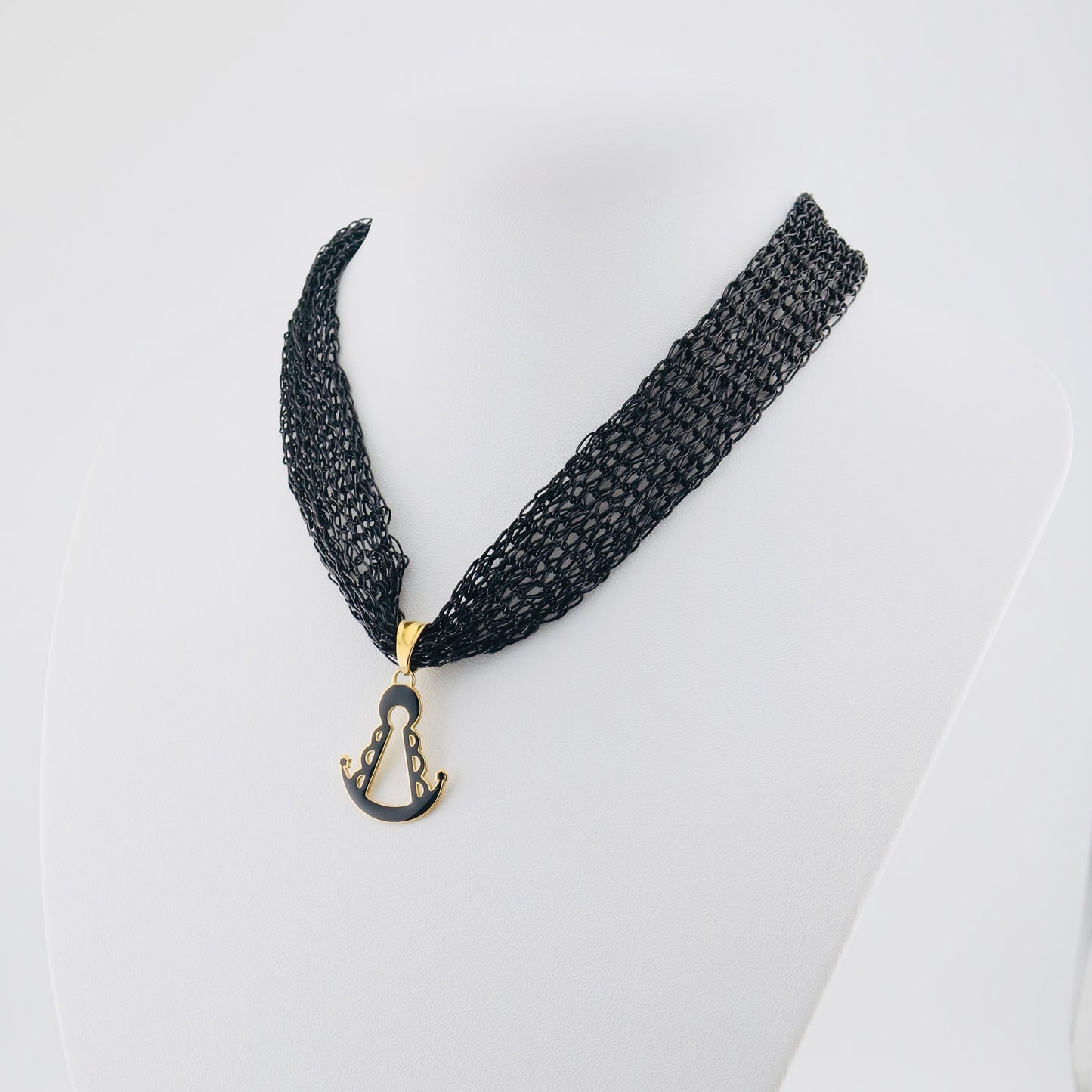 Collar Rocío rejilla