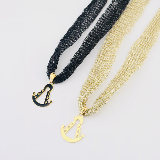 Collar Rocío rejilla