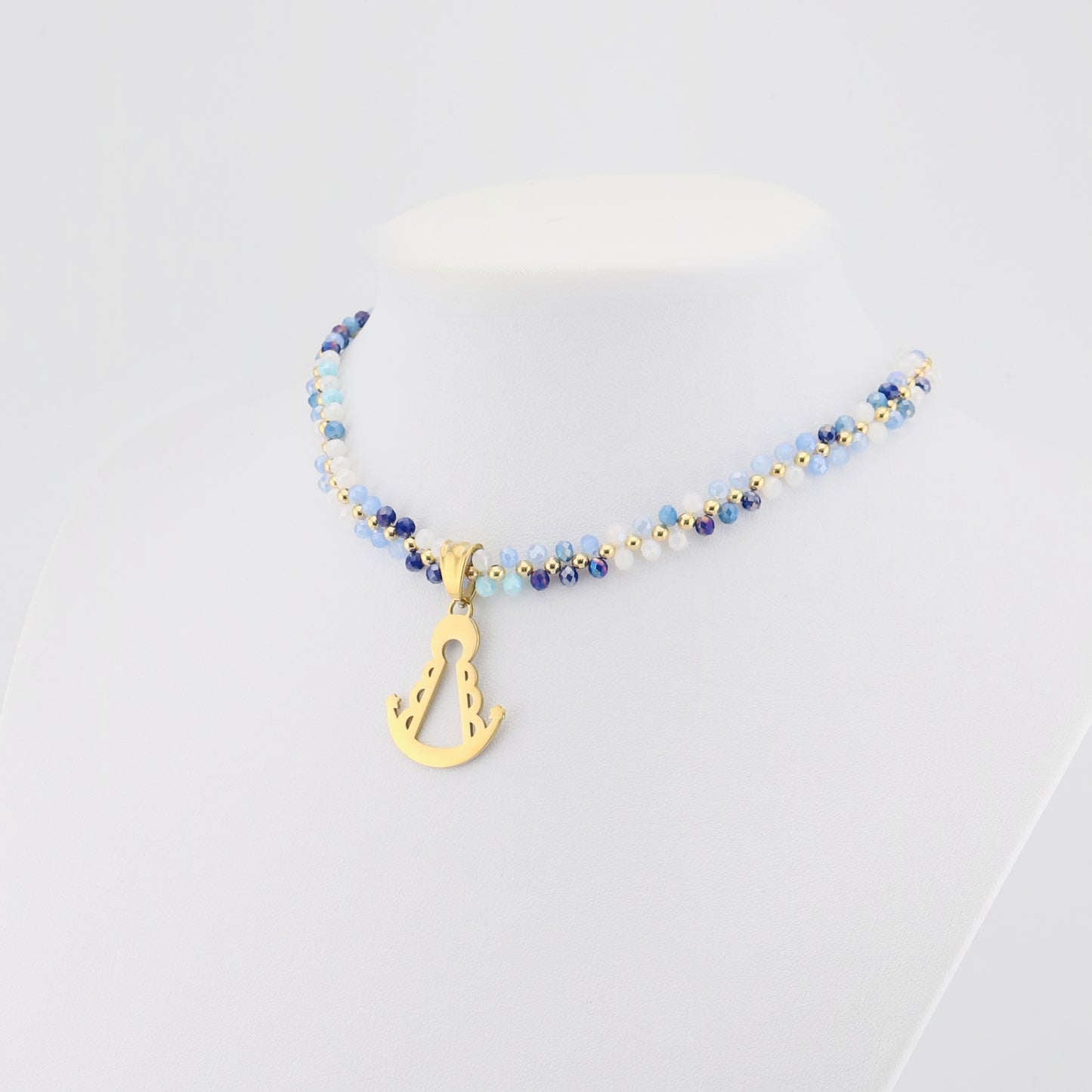 Collar Cielo rociero