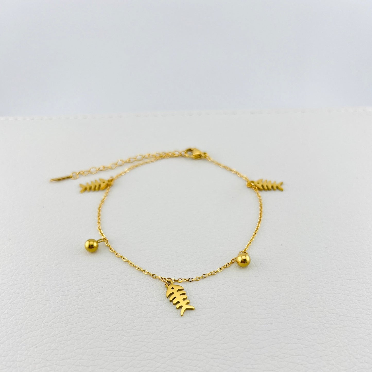 Fish Steel Anklet