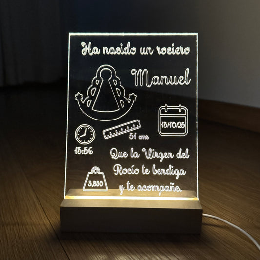 Lámpara Bebé Rociero