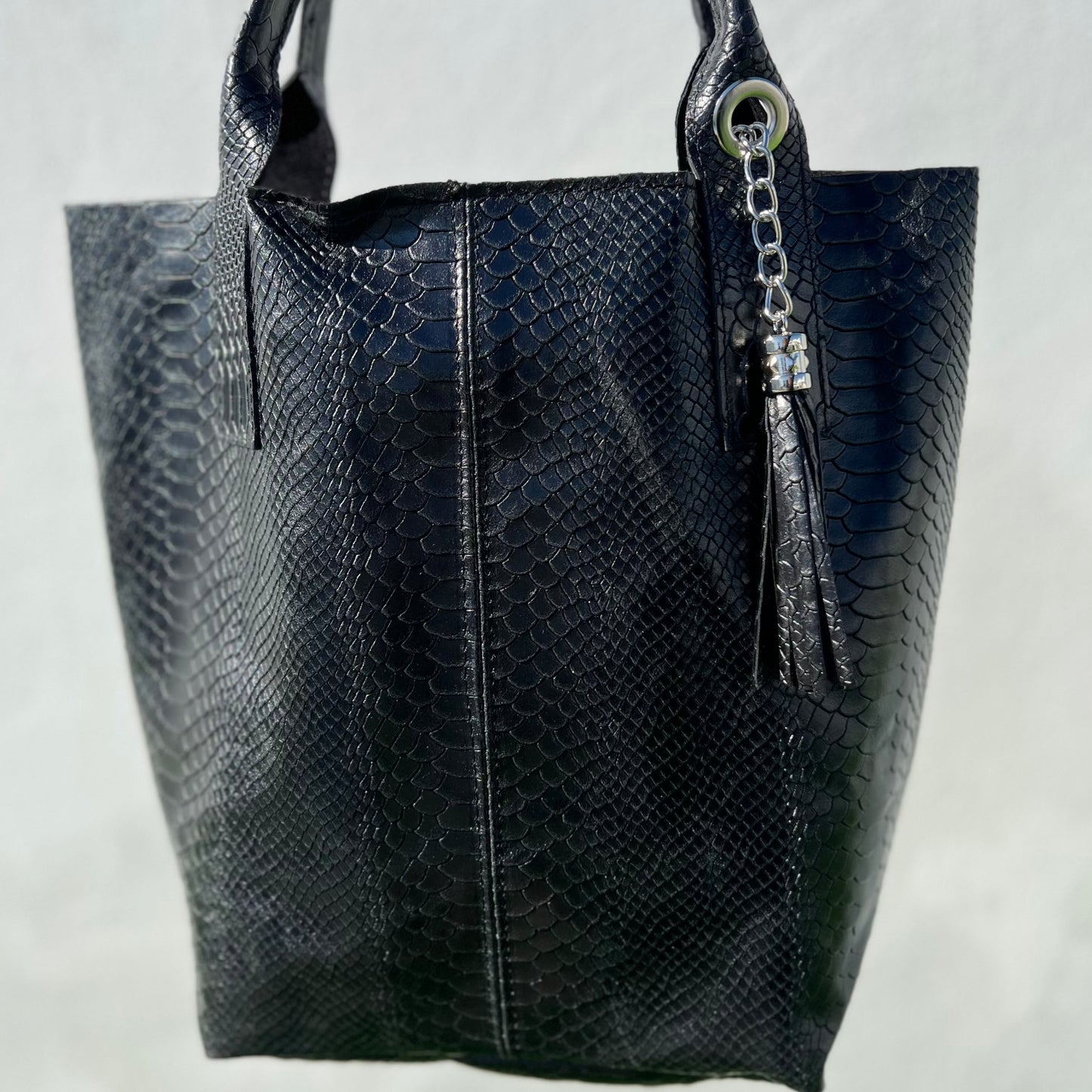 Bolso shopper Escamas