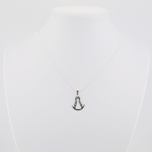 Cadena Plata silueta Rocío
