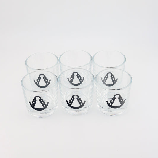 Set 6 vasos mini Rocío